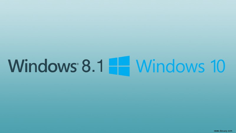 So aktualisieren Sie Windows 8.1 auf Windows 10