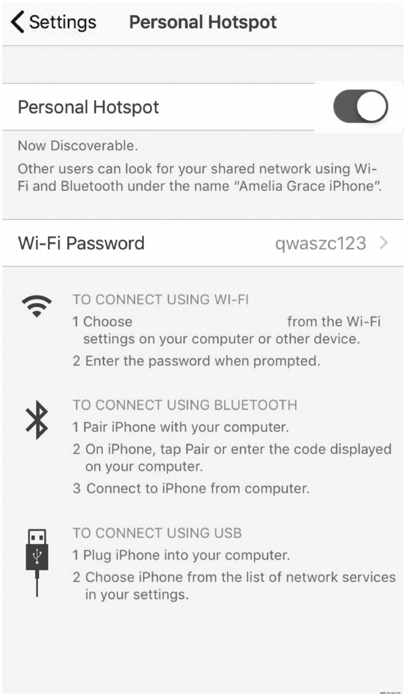 So aktivieren Sie einen Hotspot auf einem iPhone