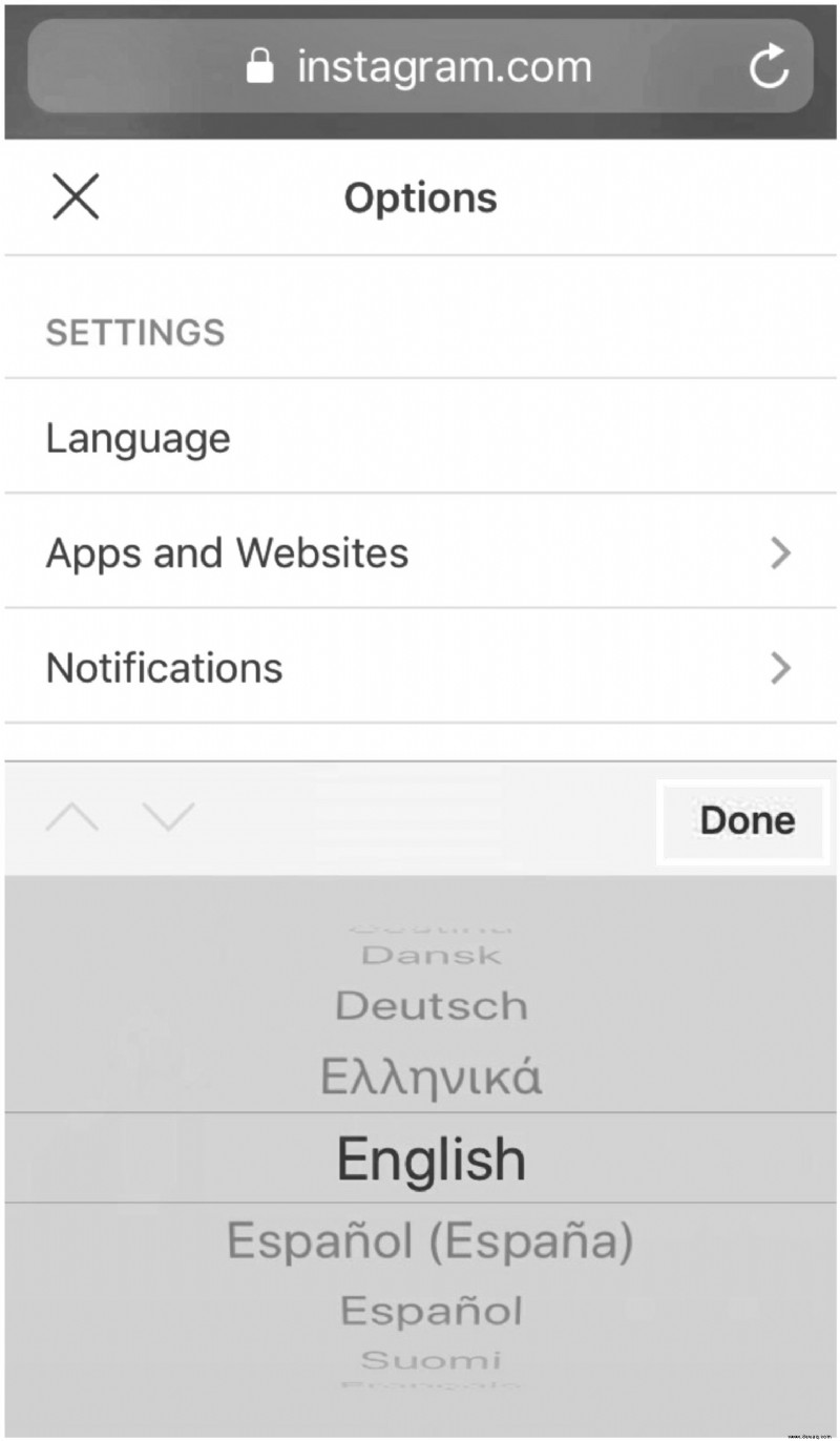 So ändern Sie die Sprache auf Instagram