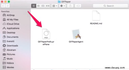So erstellen Sie ein animiertes GIF für Ihr Mac-Hintergrundbild