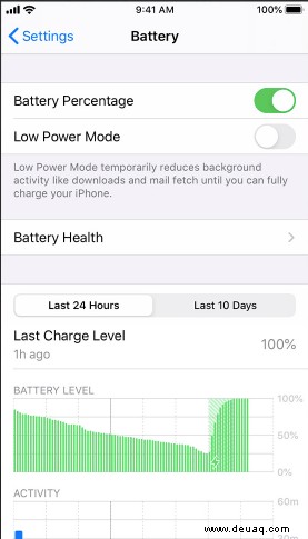 So verlängern Sie die Akkulaufzeit Ihres iPhone X