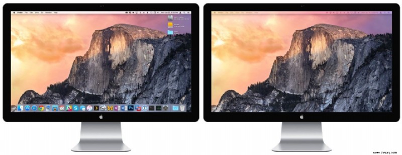 So verschieben Sie das Dock auf einen anderen Monitor in OS X El Capitan