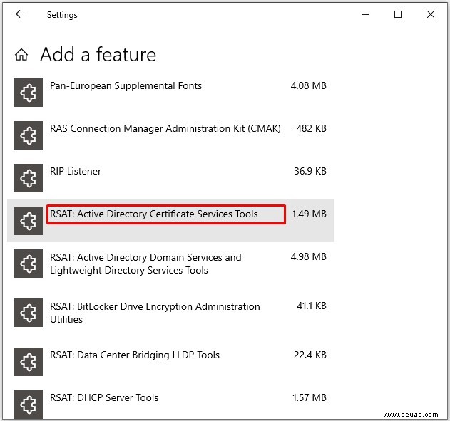 So aktivieren Sie Active Directory Windows 10