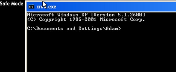 Starten zur Eingabeaufforderung in Windows XP, 7 und 8