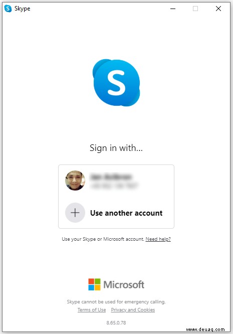 So ändern Sie einen Skype-Benutzernamen