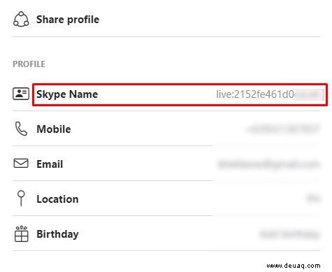 So ändern Sie einen Skype-Benutzernamen