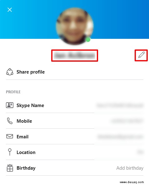 So ändern Sie einen Skype-Benutzernamen