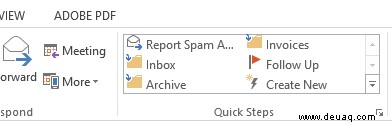 So verschieben Sie E-Mails automatisch in einen Ordner in Outlook