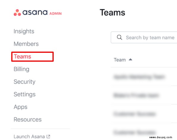 Asana – So erstellen Sie ein Team