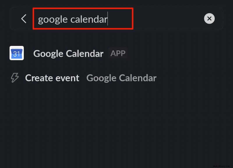 So fügen Sie Google Kalender zu Slack hinzu