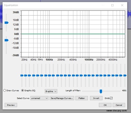 So entfernen Sie ein Echo in Audacity