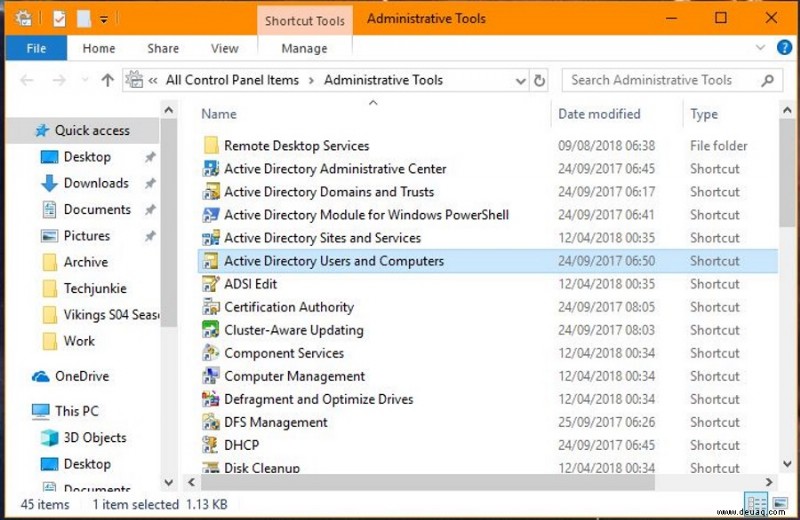 So installieren Sie Remoteserver-Verwaltungstools (RSAT) unter Windows 10