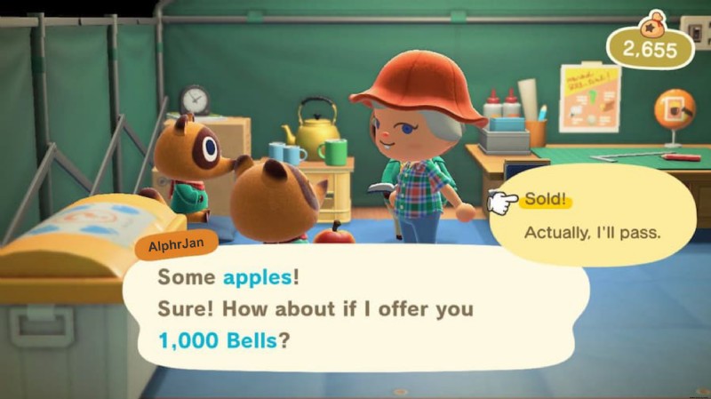 So erhalten Sie mehr Speicherplatz in der Tasche in Animal Crossing:New Horizons