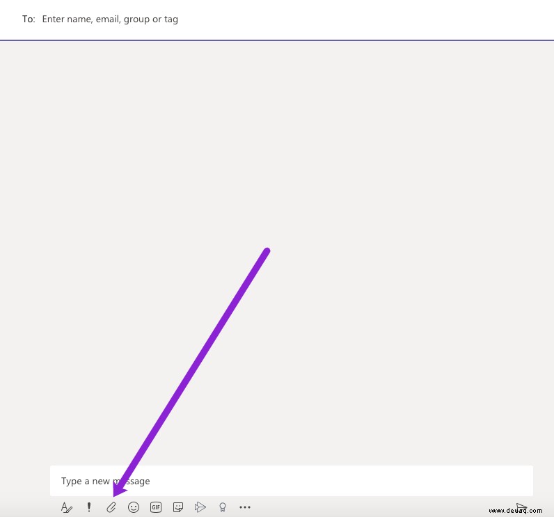 So teilen Sie Dateien in Microsoft Teams