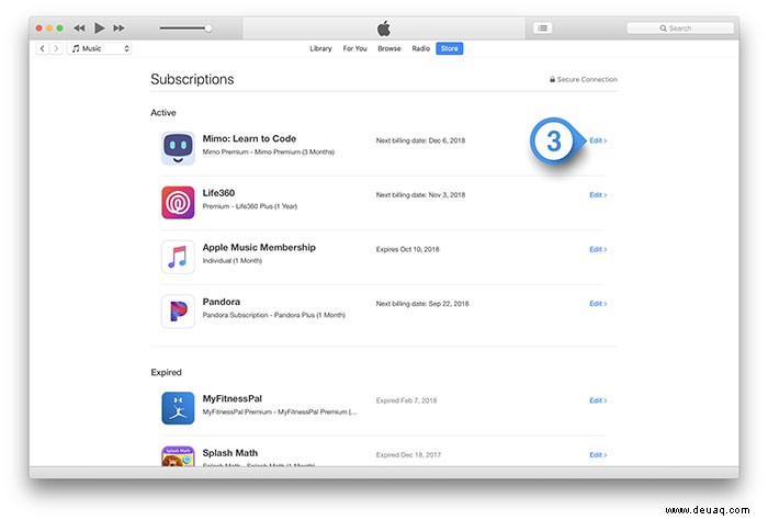 So kündigen Sie App Store-Abonnements über iOS und iTunes