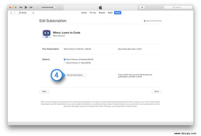So kündigen Sie App Store-Abonnements über iOS und iTunes