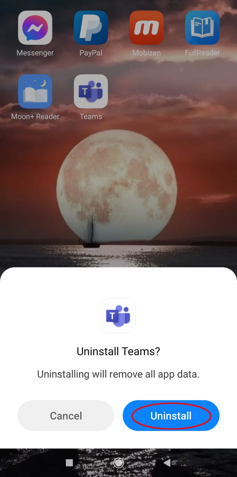 So deinstallieren Sie Microsoft Teams