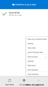 So ändern oder wechseln Sie Ihr OneDrive-Konto in Windows 10