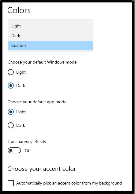 So ändern Sie die Farbe der Windows 10-Taskleiste