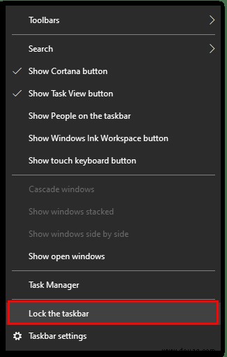 So ändern Sie die Farbe der Windows 10-Taskleiste