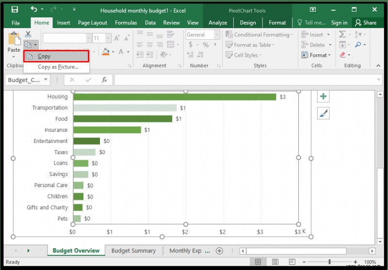 Wie man ein Diagramm in Word erstellt