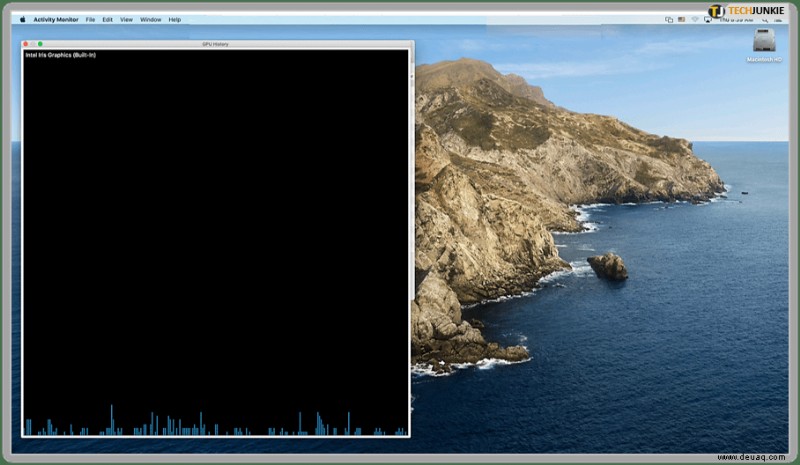 Anzeigen der GPU-Nutzung in macOS über die Aktivitätsanzeige