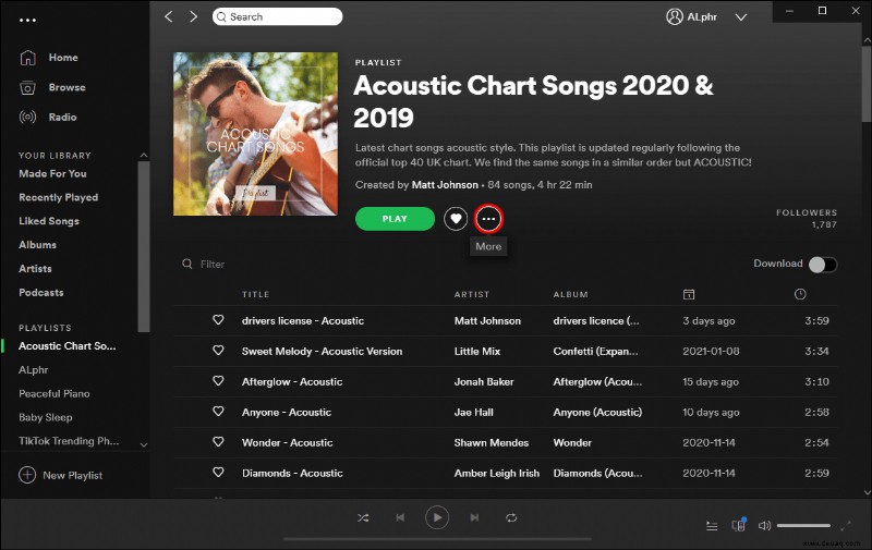 So teilen Sie Ihre Höraktivitäten auf Spotify