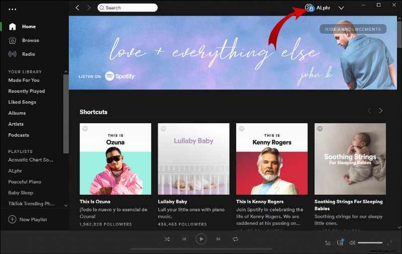 So teilen Sie Ihre Höraktivitäten auf Spotify