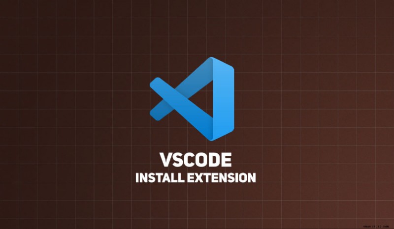 VS-Code zum Installieren von Erweiterungen