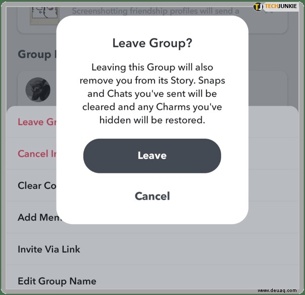 So erstellen Sie einen Gruppenchat in Snapchat