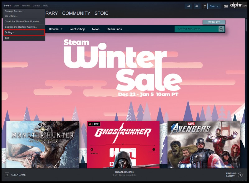 So beschleunigen Sie den Steam-Download