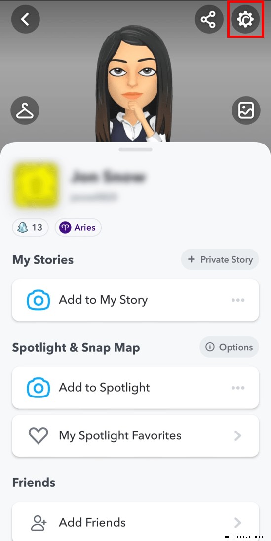 So ändern Sie den Bitmoji-Ausdruck in Snapchat