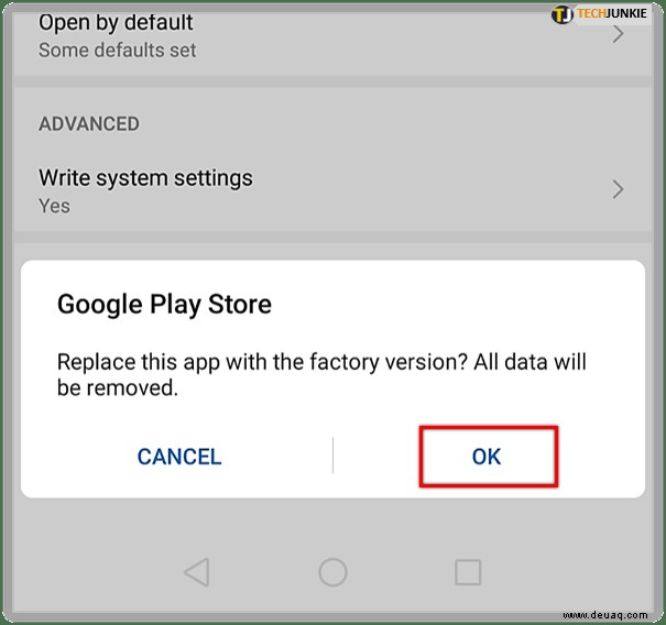 So löschen Sie den Google Play-Cache auf Android