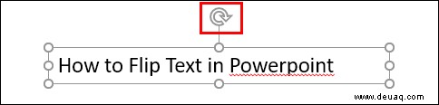 Textumbruch in PowerPoint