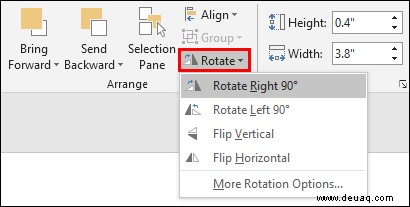 Textumbruch in PowerPoint