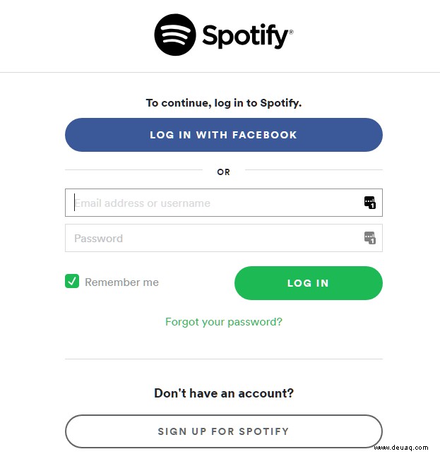 So werfen Sie jemanden aus Ihrem Spotify-Konto