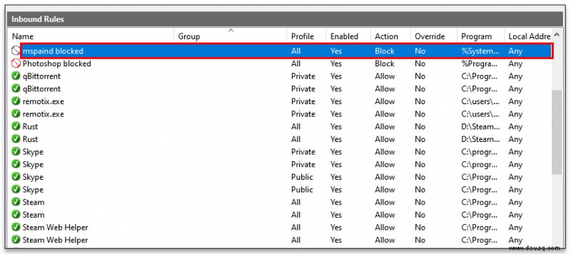 So blockieren Sie ein Programm in Ihrer Firewall