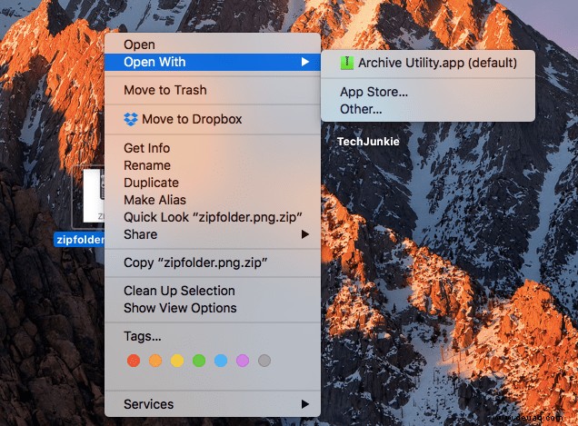 ZIP-Datei unter MacOS mit einem Passwort schützen