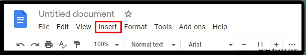 Wie man nur eine Seite im Querformat in Google Docs erstellt