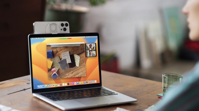 So testen Sie die Kamera auf einem Mac-Gerät