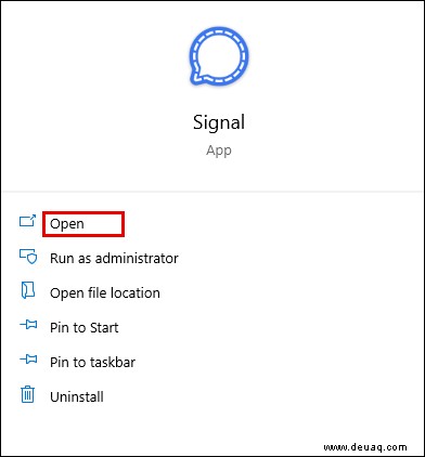 So löschen Sie alle Nachrichten in Signal