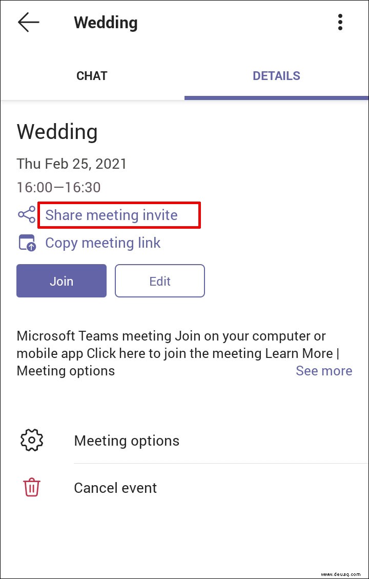 So erstellen Sie einen Meeting-Link in Microsoft Teams