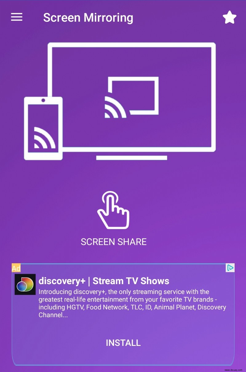 So spiegeln Sie Chrome auf Roku