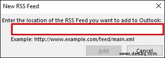 So verwenden Sie RSS-Feeds