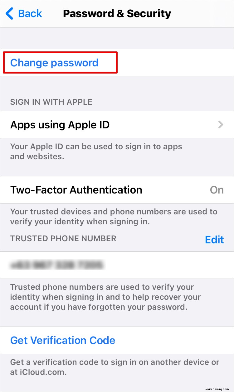 So ändern Sie E-Mail, Telefonnummer, Passwort und mehr der Apple-ID