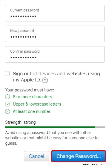 So ändern Sie E-Mail, Telefonnummer, Passwort und mehr der Apple-ID