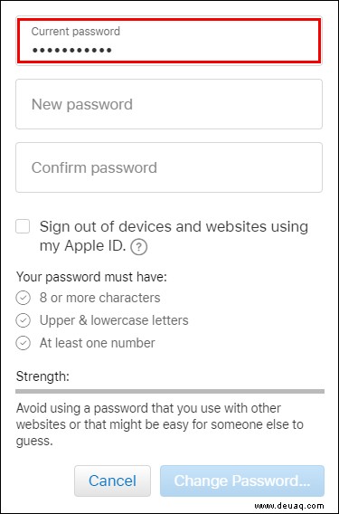 So ändern Sie E-Mail, Telefonnummer, Passwort und mehr der Apple-ID