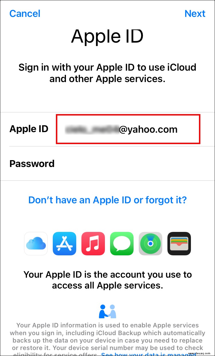 So ändern Sie E-Mail, Telefonnummer, Passwort und mehr der Apple-ID