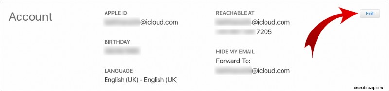 So ändern Sie E-Mail, Telefonnummer, Passwort und mehr der Apple-ID