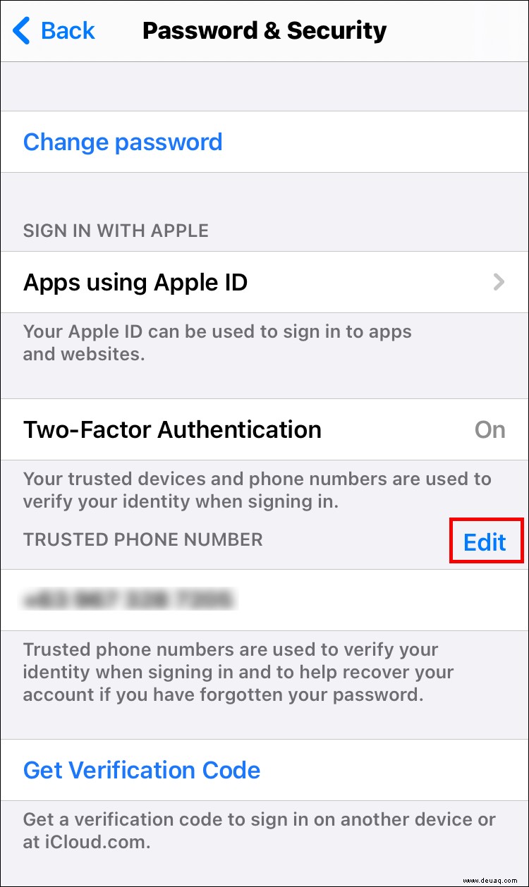 So ändern Sie E-Mail, Telefonnummer, Passwort und mehr der Apple-ID